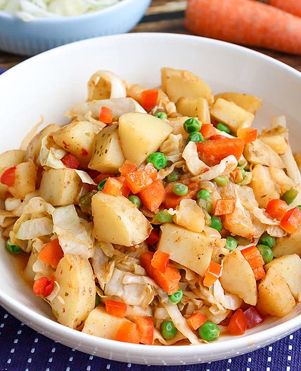 Southern Cabbage and Potatoes