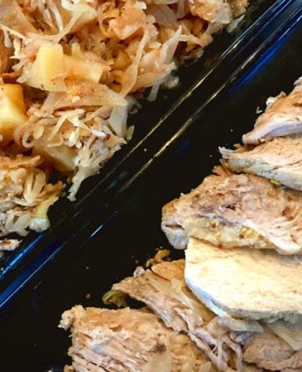 Slow Cooker Pork Loin Sauerkraut and Apple Recipe