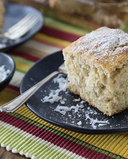 Jamaican Toto - Caribbean Coconut Cake