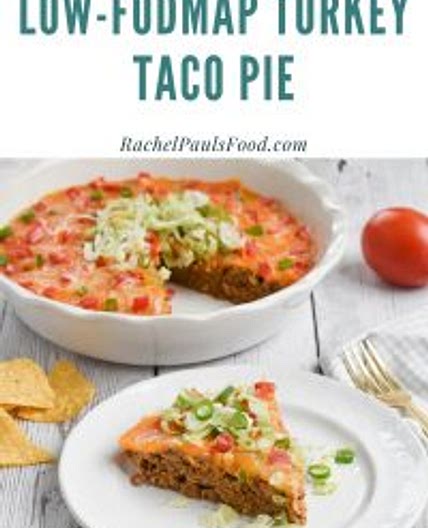 Impossibly Easy Low-FODMAP Turkey Taco Pie; Gluten-free