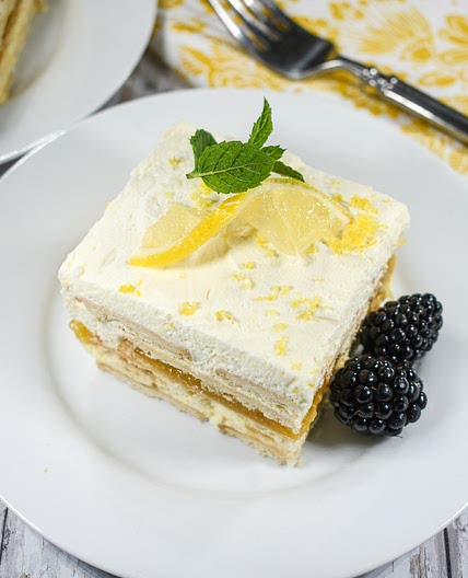 Lemon Icebox Cake