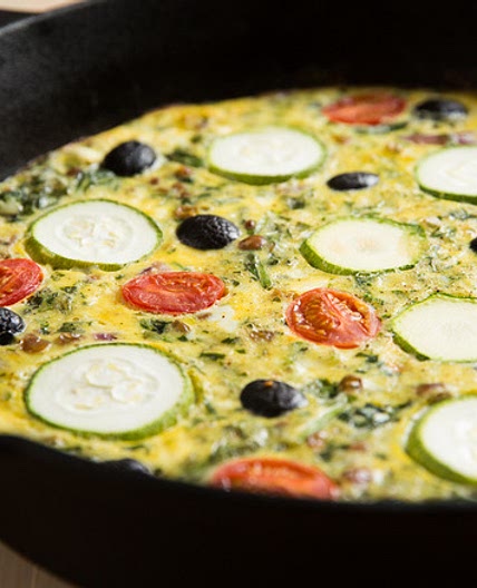 Mediterranean Lentil Frittata Recipe