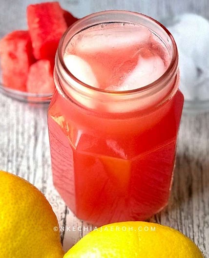 Healthy Watermelon Lemonade
