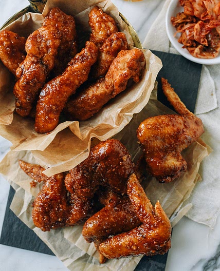 Korean Fried Chicken (Dakgangjeong)
