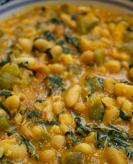 Padma Lakshmi's White Bean Stew with Cumin and Tomatoes Recipe