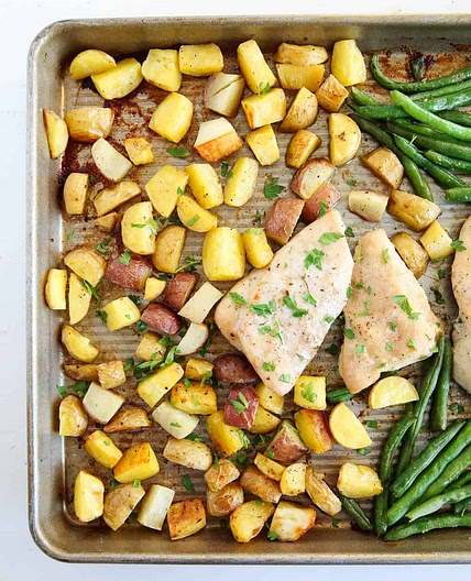 Sheet Pan Chicken and Potatoes