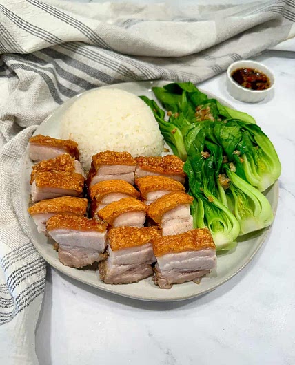 Easy Chinese Roast Pork Belly Extra Crispy