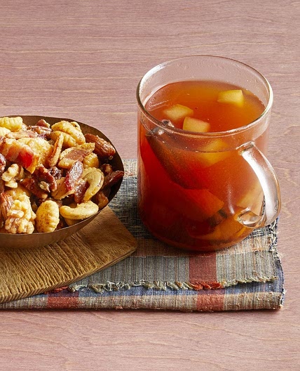 Mulled Cider with Bourbon