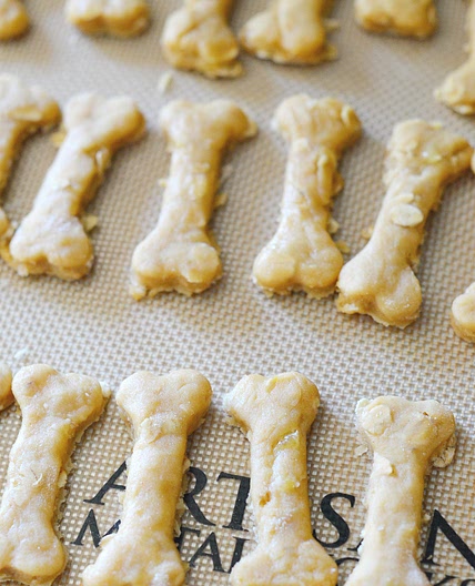 Peanut Butter and Banana Dog Biscuit Recipe