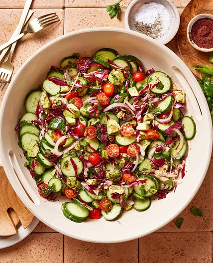 Copycat Erewhon Cucumber Avocado Salad