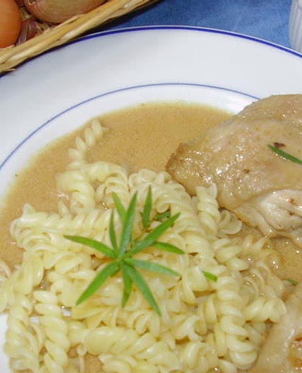 Poulet à l'estragon