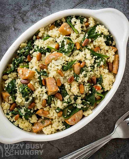 One Pot Sausage and Couscous