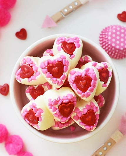Valentines Day Heart Candies