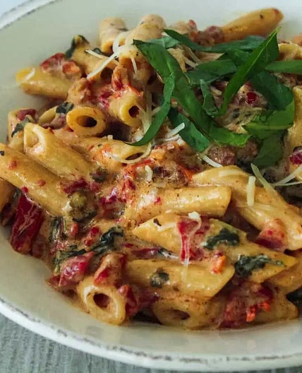 Instant Pot Sun Dried Tomato Pasta