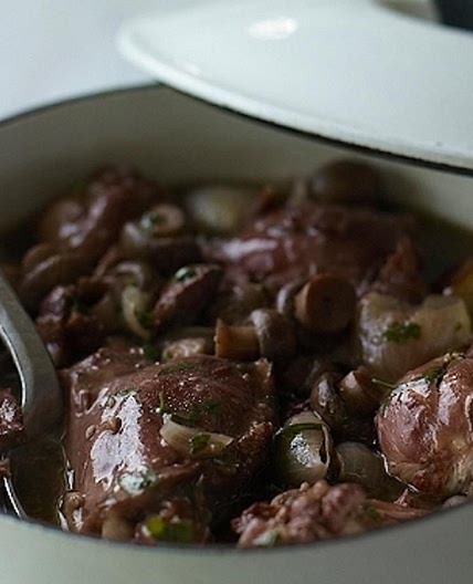 James Martin's coq au vin