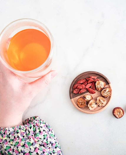Hawthorn Goji Berry Digestion Tea 山楂杞子茶