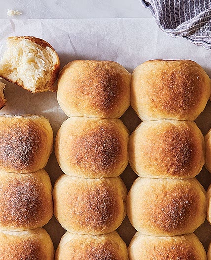 Soft White Dinner Rolls