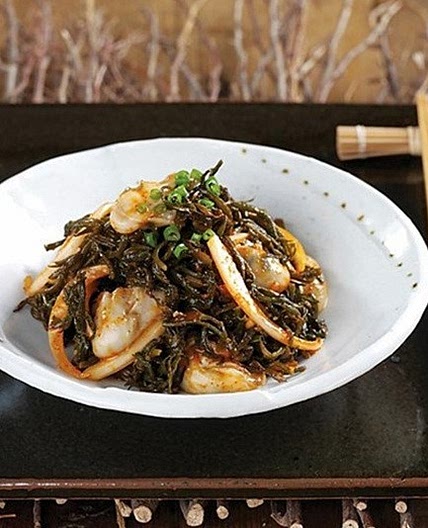 톳나물 굴무침 만드는 법