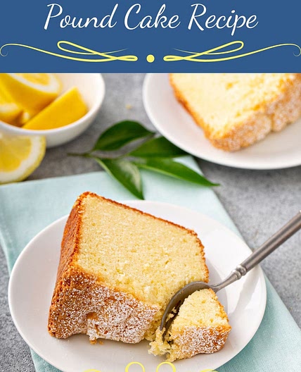 Best Easy Moist Vanilla Pound Cake Recipe