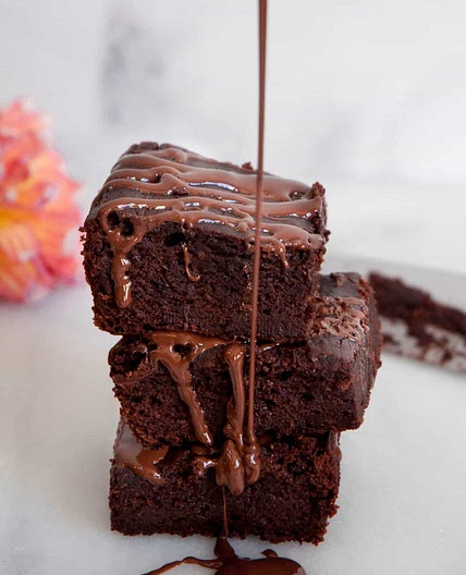 Flourless Pumpkin Brownies