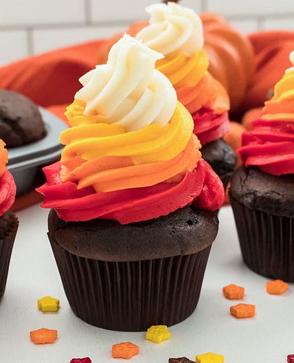 Harvest Thanksgiving Cupcakes