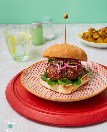 Tex Mex Burgers | Slimming & Weight Watchers Friendly