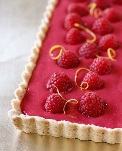Raspberry Curd Tart