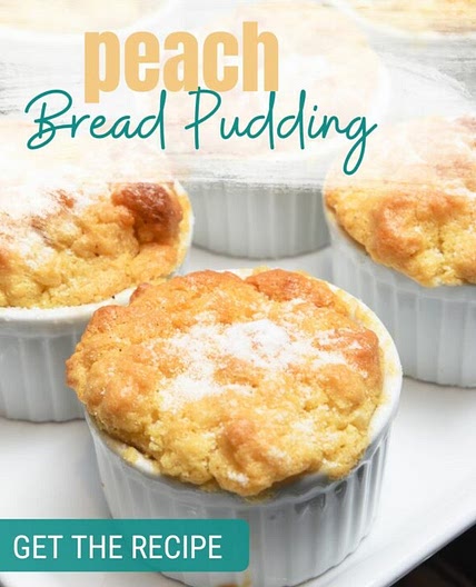 Peach Bread Pudding Recipe