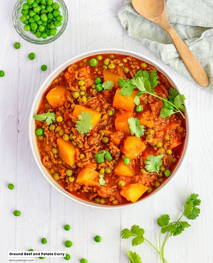 Ground Beef and Potato Curry