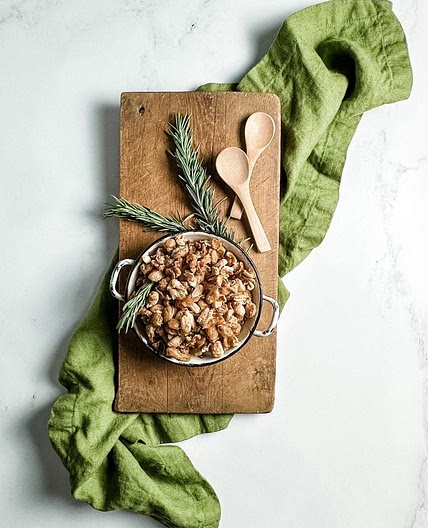 Crispy Roasted White Beans