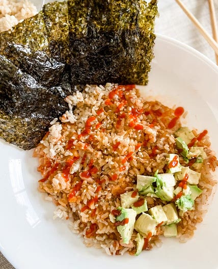 Viral TikTok Salmon and Rice Bowl