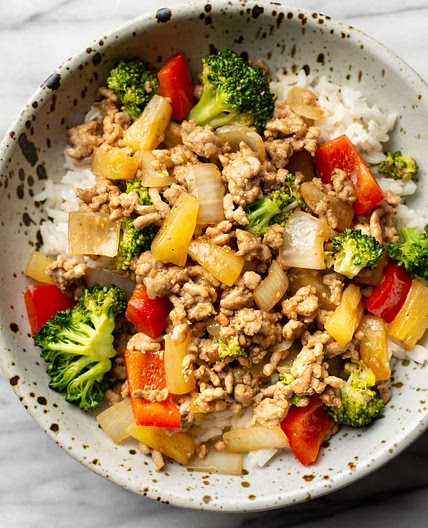 Ground Pork Stir Fry