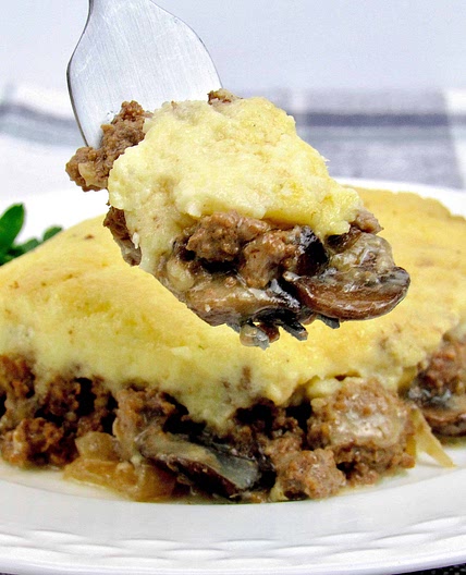 Keto Beef Stroganoff Casserole