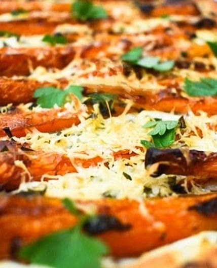 Scottish Baby Carrot & Chive Tart