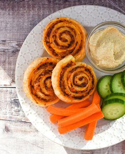 Vegan Pizza Swirls