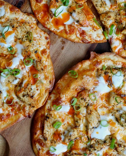 Buffalo Chicken Flatbread