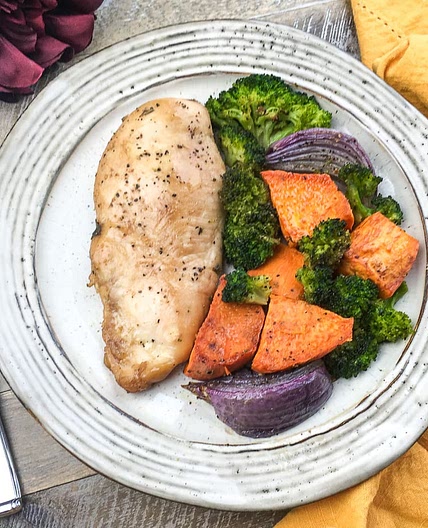 Balsamic Chicken Breasts Recipe: Made in a Sheet Pan and So Easy!