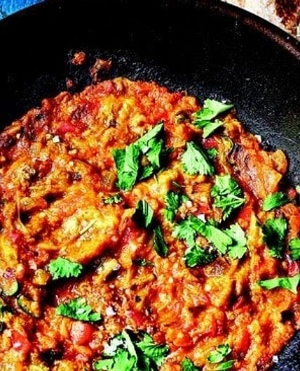 Easy Aubergine Balti