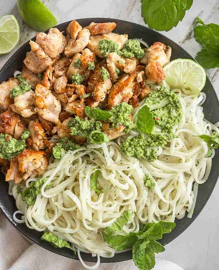 Thai Basil Pesto with Cashews