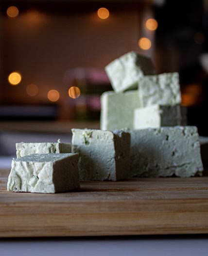 DIY Pumfu (High protein soy-free pumpkin seed tofu)