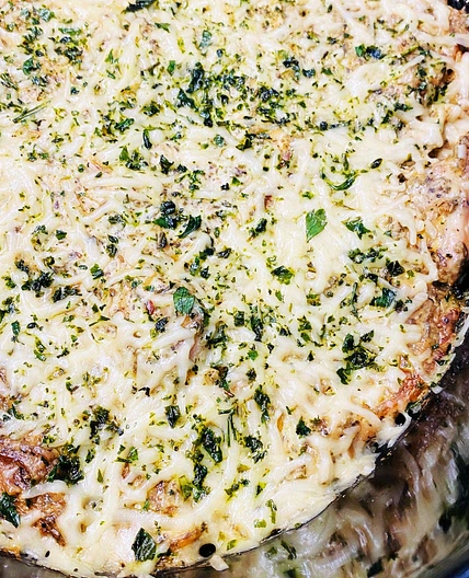 Slow Cooker Parmesan Chicken and Potatoes