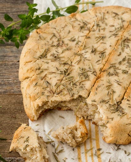 Rosemary and Thyme Focaccia (AIP)