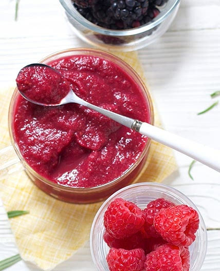 3 Berry + Apple Baby Food Puree (6+ Months - Stage 2) - Baby Foode
