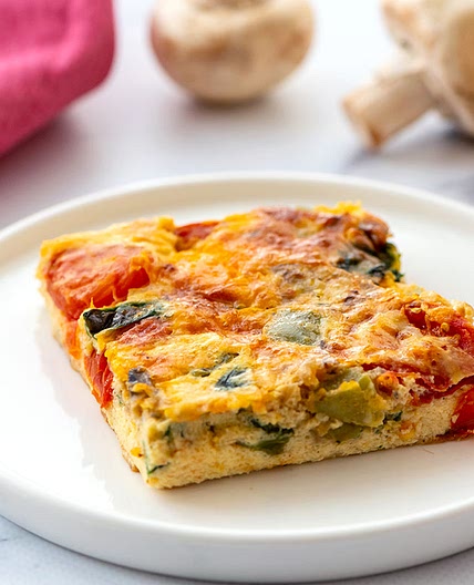 Loaded Vegetable Egg Bake Recipe