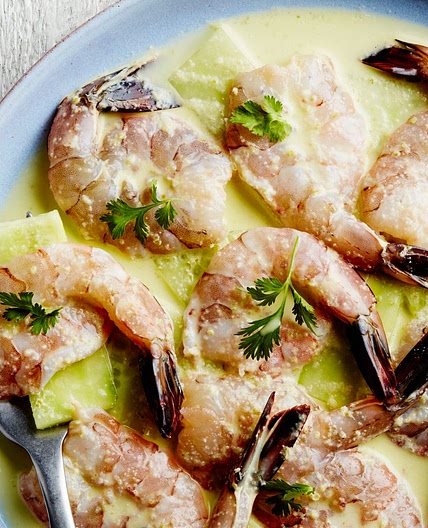 Aguachile de Camarón (Shrimp Cooked in Lime and Chile)