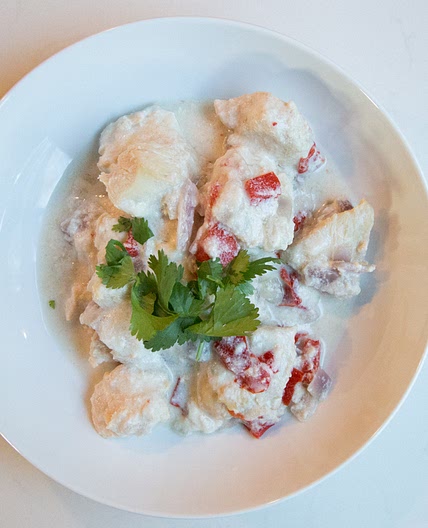 Instant Pot Coconut Lime Chicken