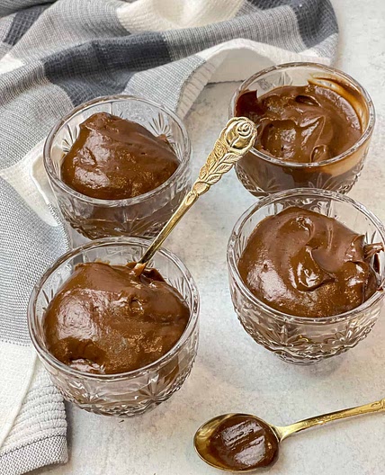 Chocolate Coffee Avocado Pudding