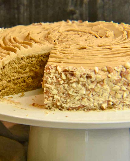 Coffee Cake With Buttercream Icing