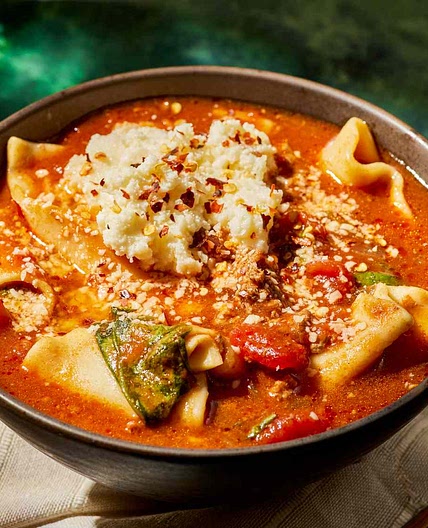 Crockpot Lasagna Soup
