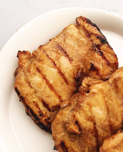 Grilled Teriyaki Chicken Thighs